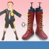 Ensemble Stars Rabits Nazuna Nito Red White Black Cosplay Shoes Boots