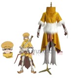 Dr. Stone Ukyo Saionji Yellow Cosplay Costume