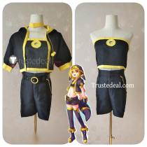 Pokemon Gijinka Umbreon Black Cosplay Costume
