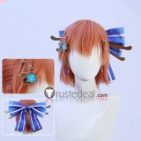 Love Live Rin Hoshizora Blue Cosplay Costume
