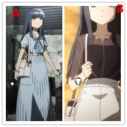 Magia Record Puella Magi Madoka Magica Side Story Yachiyo Nanami Blue White Cosplay Costume