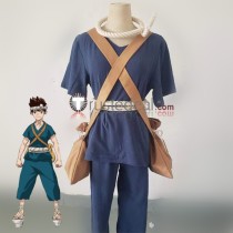 Dr. Stone Chrome Blue Cosplay Costume