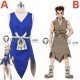 Dr. Stone Kohaku Taiju Oki Blue Brown Cosplay Costumes