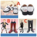 Ensemble Stars Rabits Nazuna Nito Red White Black Cosplay Shoes Boots