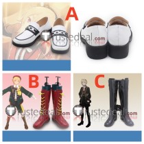Ensemble Stars Rabits Nazuna Nito Red White Black Cosplay Shoes Boots