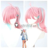 Overwatch 2 Season 15 Battle Skin Rainy Day Kiriko Pink Cosplay Wig