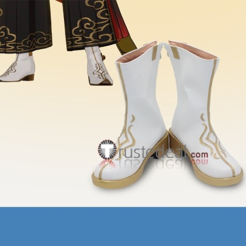 Ensemble Stars Fine Eichi Tenshouin White Blue Cosplay Shoes Boots