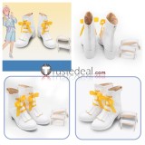 Ensemble Stars Fine Tori Himemiya White Blue Cosplay Shoes Boots