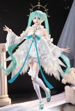 Vocaloid Miku Angel White Dress Cosplay Costume