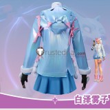 Overwatch 2 Season 15 Battle Skin Rainy Day Kiriko Blue Cosplay Costume