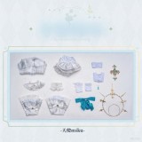 Vocaloid Miku Angel White Dress Cosplay Costume