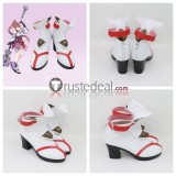 Xenoblade Chronicles 3 Nia Glimmer Matthew Zeon Red White Black Cosplay Shoes Boots