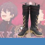 Ensemble Stars Valkyrie Shu Itsuki Mika Kagehira Brown Red Black Cosplay Shoes Boots