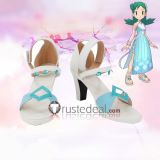Pokemon Green Leaf Kris Sygna Suit Kris Lusamine Black Blue White Red Cosplay Shoes Boots
