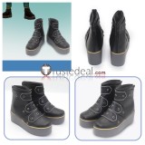 Ensemble Stars Valkyrie Shu Itsuki Mika Kagehira Brown Red Black Cosplay Shoes Boots