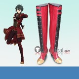 Ensemble Stars Valkyrie Shu Itsuki Mika Kagehira Brown Red Black Cosplay Shoes Boots