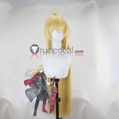 Xenoblade Chronicles 3 Shulk Jin Rex Golden Grey Black Styled Cosplay Wigs