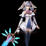 Xenoblade Chronicles 2 Mythra Pyra Hikari Alexandria A Melia Golden Blonde Pink Grey Black Styled Cosplay Wig