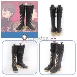 Ensemble Stars Valkyrie Shu Itsuki Mika Kagehira Brown Red Black Cosplay Shoes Boots