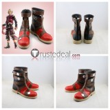 Xenoblade Chronicles 3 Noah Mythra Taion‌ Shulk Black White Brown Cosplay Shoes Boots