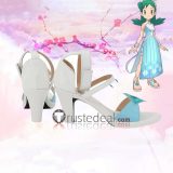 Pokemon Green Leaf Kris Sygna Suit Kris Lusamine Black Blue White Red Cosplay Shoes Boots