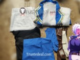 Commission Underground Idol Mika Luca Purple White Cosplay Costume