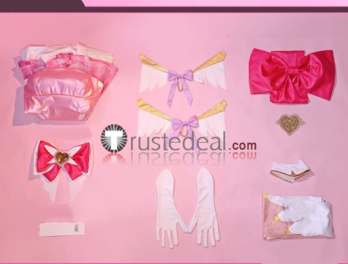 iCOS Overwatch 2 Mythic Skin Juno Hear of Hope Magical Girl Juno Pink Black Cosplay Costumes