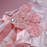 Sword Art Online Yuuki Asuna Rose Pink Wedding Dress