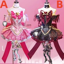 iCOS Overwatch 2 Mythic Skin Juno Hear of Hope Magical Girl Juno Pink Black Cosplay Costumes