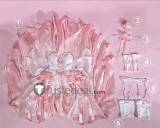 Sword Art Online Yuuki Asuna Rose Pink Wedding Dress