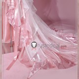 Sword Art Online Yuuki Asuna Rose Pink Wedding Dress