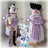 Black Butler Book of Circus Ciel Phantomhive Doll Princess Purple Cosplay Costume