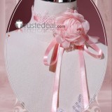 Sword Art Online Yuuki Asuna Rose Pink Wedding Dress