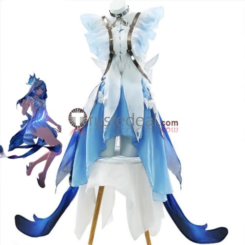Wuthering Waves Black Shores Keeper The Shorekeeper Blue Cosplay Costume 2