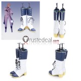 Ensemble Stars Undead Kaoru Hakaze White Black Cosplay Shoes Boots