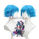 Wuthering Waves Brant Iuno Blue Highlights Styled Cosplay Wigs
