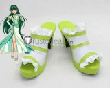 Mermaid Melody Rina Toin Super Idol Green Cosplay Costume Custom Size