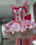 Mermaid Melody Lucia Nanami Super Idol Pink Dress Cosplay Costume Custom Size
