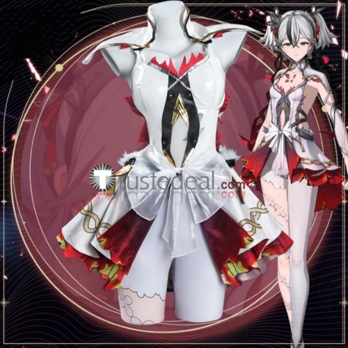 Wuthering Waves Camellya White Dress Cosplay Costume