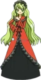 Mermaid Melody Yuri Princess Dress Red Cosplay Costume Custom Size