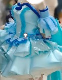 Mermaid Melody Hanon Hosho Super Idol Blue Dress Cosplay Costume Custom Size