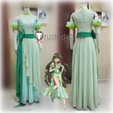 Mermaid Melody Rina Toin Super Idol Green Cosplay Costume Custom Size