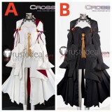 Final Fantasy XIV Queen of Hourne Bliaud‌ White Black Cosplay Costume