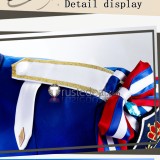 Girls Band Cry Diamond Dust Ai Rin Hina Nana Performance Blue Cosplay Costume