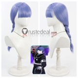 The Hundred Line Last Defense Academy Gaku Maruko Hiruko Shizuhara Moko Mojiro Takemaru Yakushiji Black Blue Grey Cosplay Wig