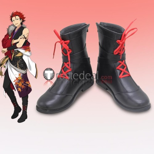 Ensemble Stars AKATSUKI Keito Hasumi Kuro Kiryu Souma Kanzaki Cosplay Shoes Boots