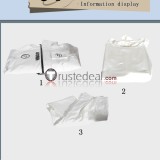The Hundred Line Last Defense Academy Eito Aotsuki Daily Outfit White Cosplay Costume