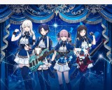 Girls Band Cry Diamond Dust Ai Rin Hina Nana Performance Blue Cosplay Costume