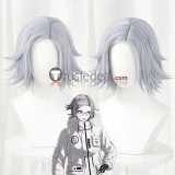 The Hundred Line Last Defense Academy Eito Aotsuki Daily Outfit White Cosplay Costume