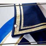 Girls Band Cry Diamond Dust Ai Rin Hina Nana Performance Blue Cosplay Costume